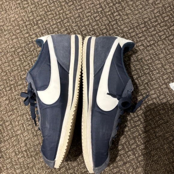 Nike Cortez Blue and White Sneakers - Picture 2 of 5